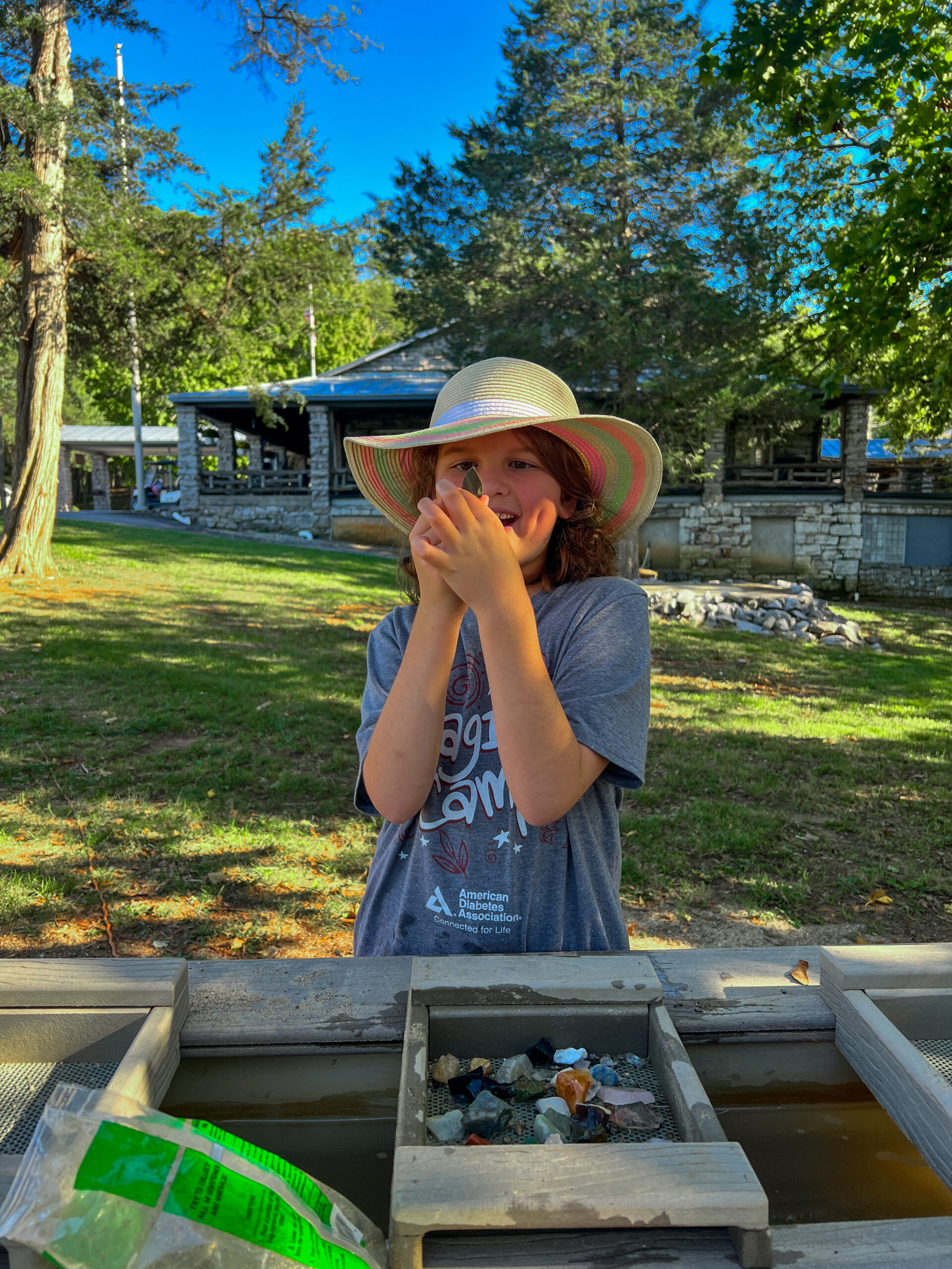 A Young Guest at the Mining Suice